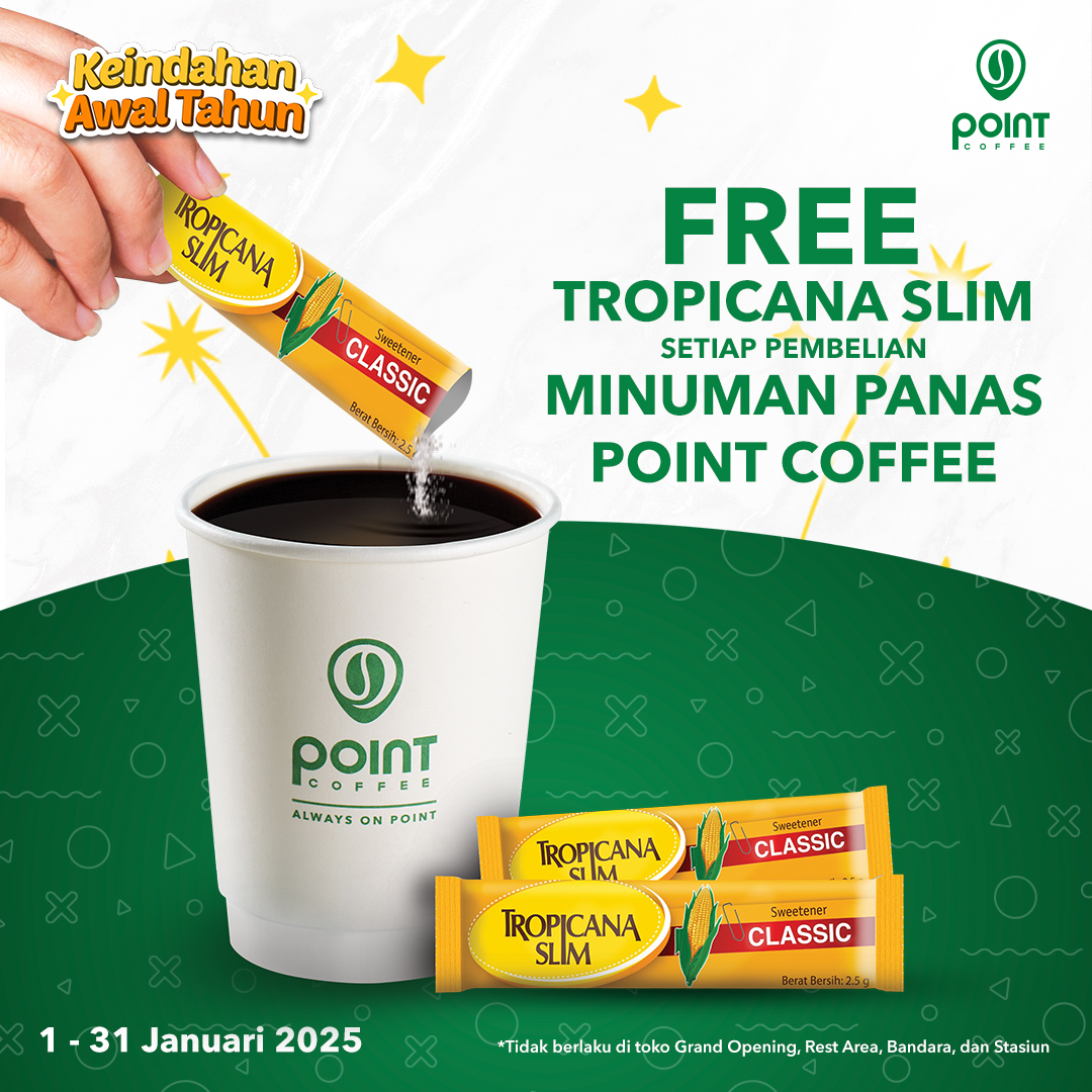 Promo Point Coffee x Tropicana Slim